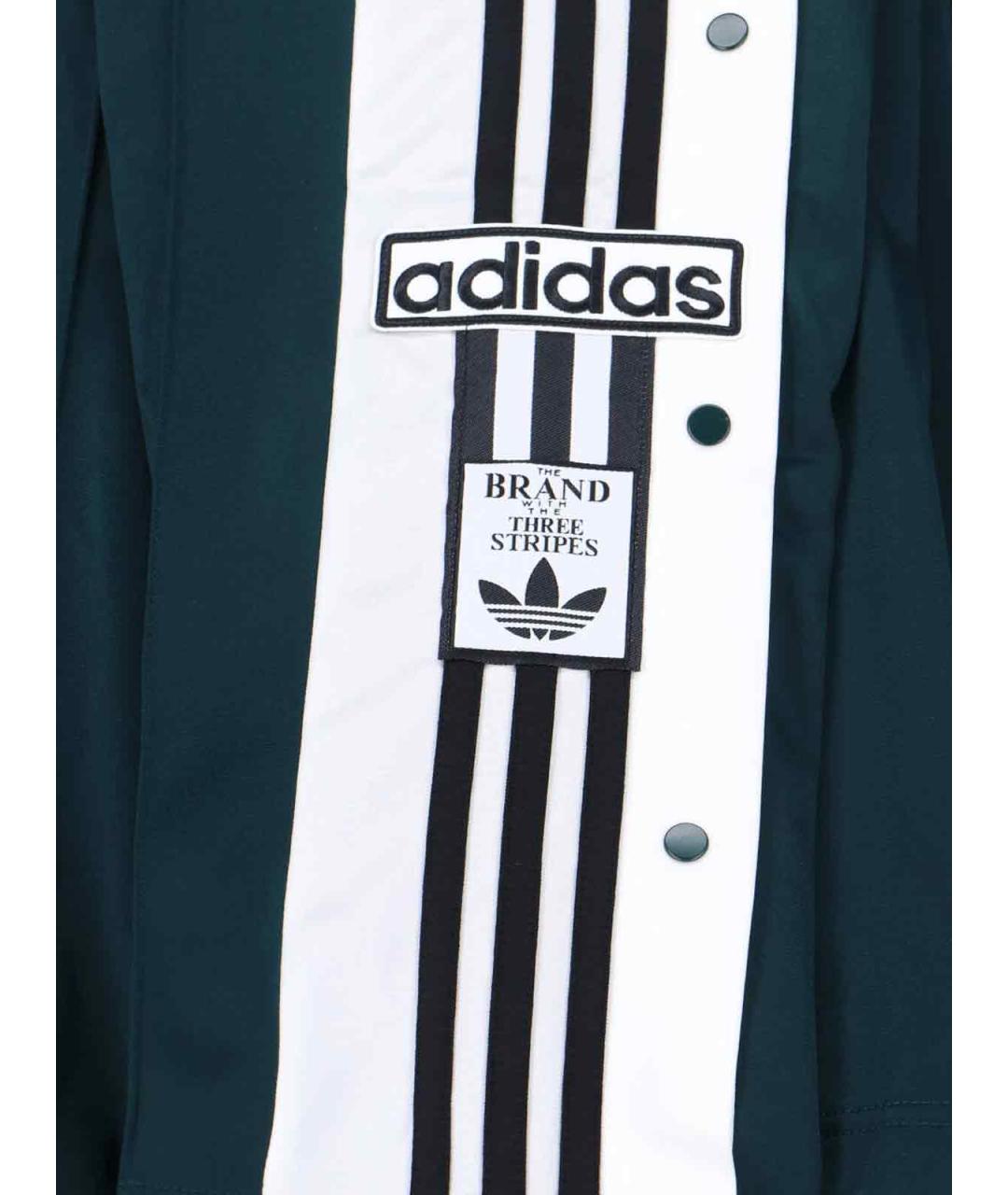 ADIDAS Зеленые прямые брюки, фото 5