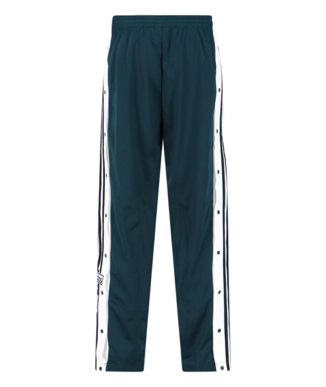 ADIDAS Зеленые прямые брюки, фото 2