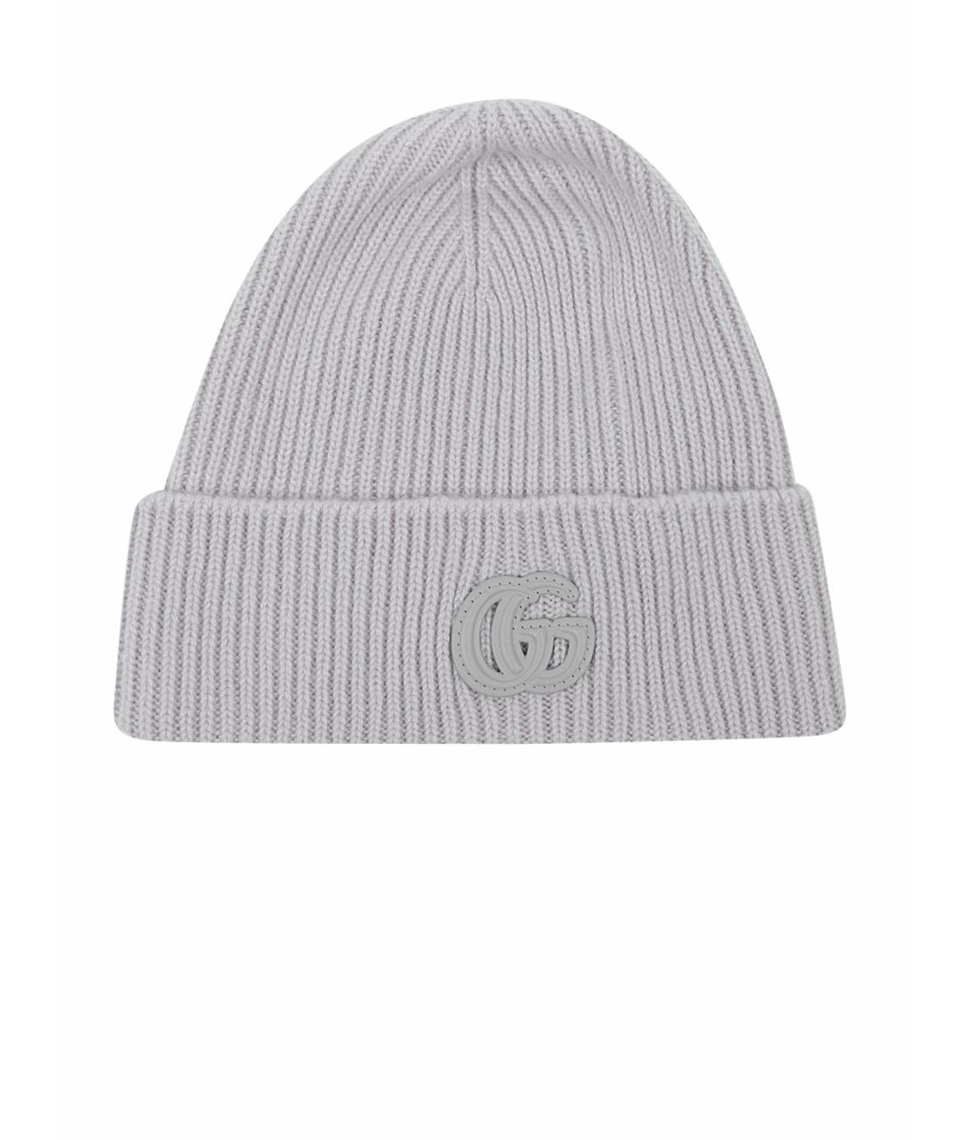 GUCCI Серая шапка, фото 1