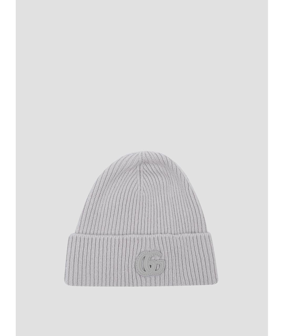 GUCCI Серая шапка, фото 3