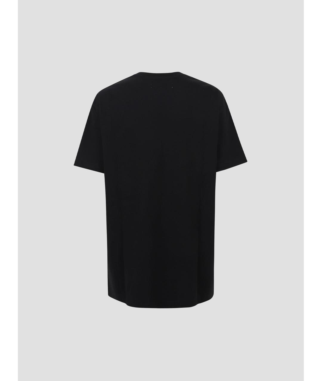 VIVIENNE WESTWOOD Черная хлопковая футболка, фото 2