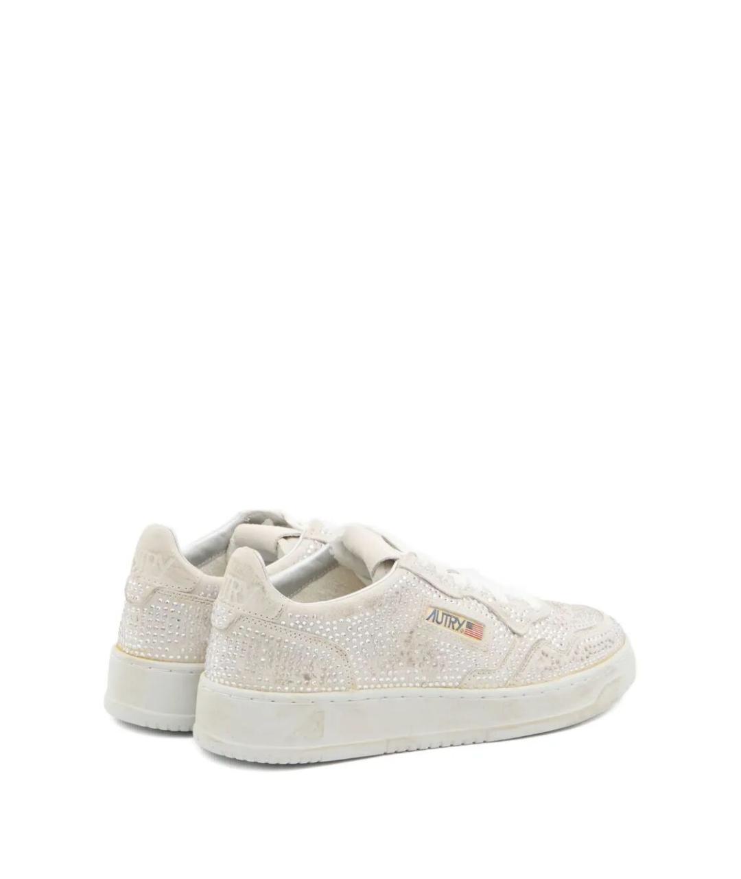 AUTRY Бежевые замшевые кеды, фото 2