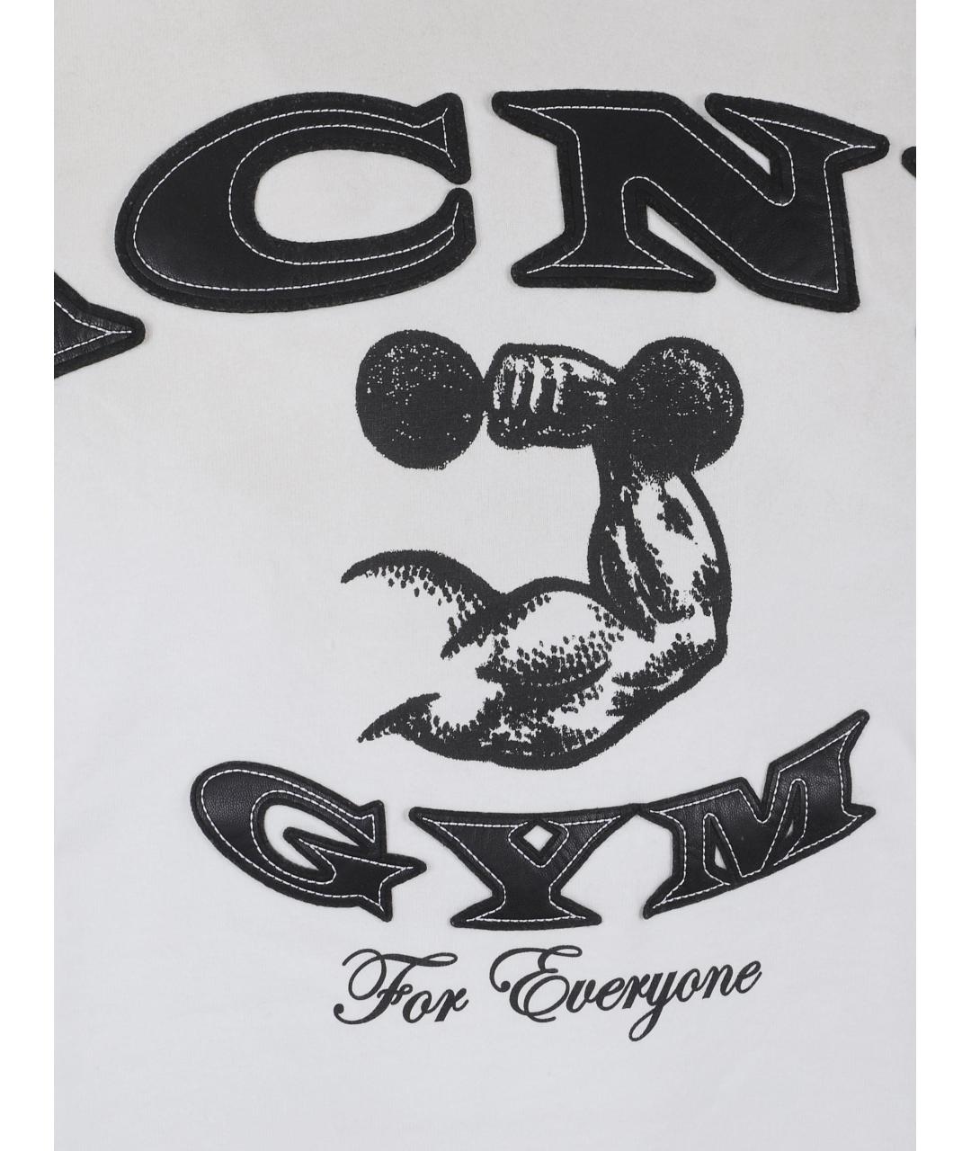 ACNE STUDIOS Белая хлопковая футболка, фото 3