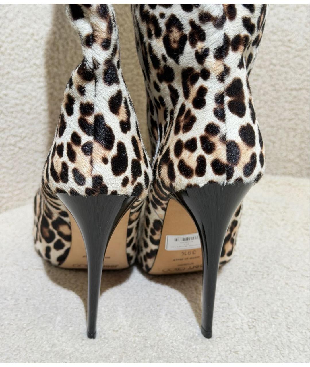 JIMMY CHOO Мульти кожаные ботфорты, фото 4