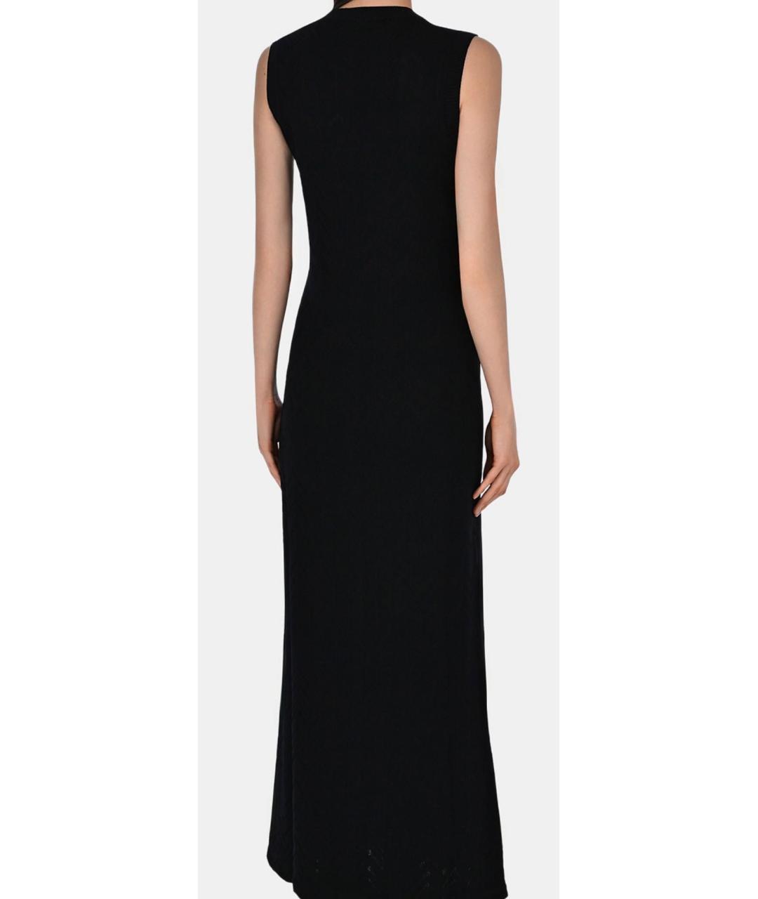 MISSONI Черное шерстяное повседневное платье, фото 3