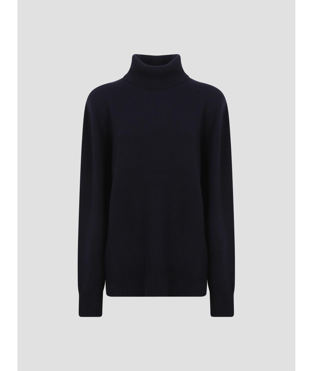 TOTEME Темно-синий кашемировый джемпер / свитер, фото 4