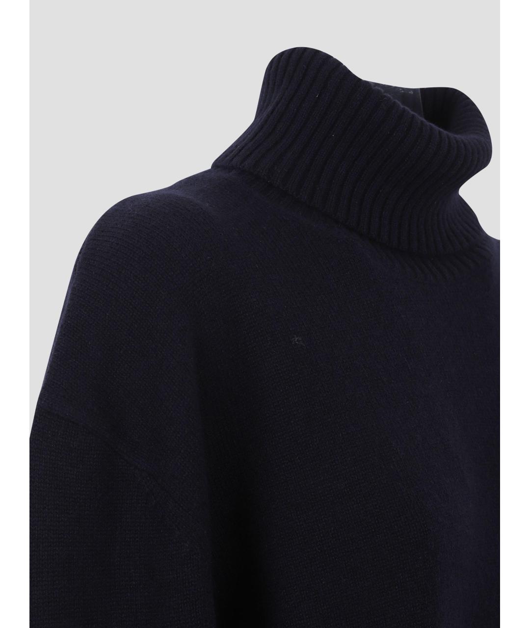 TOTEME Темно-синий кашемировый джемпер / свитер, фото 3
