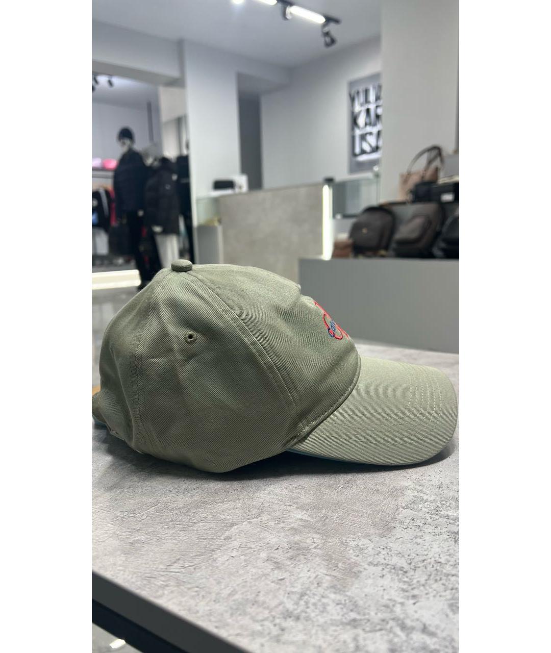CALVIN KLEIN Хаки хлопковая кепка/бейсболка, фото 2