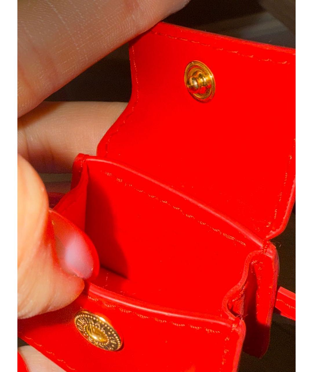 JACQUEMUS Красный брелок, фото 4