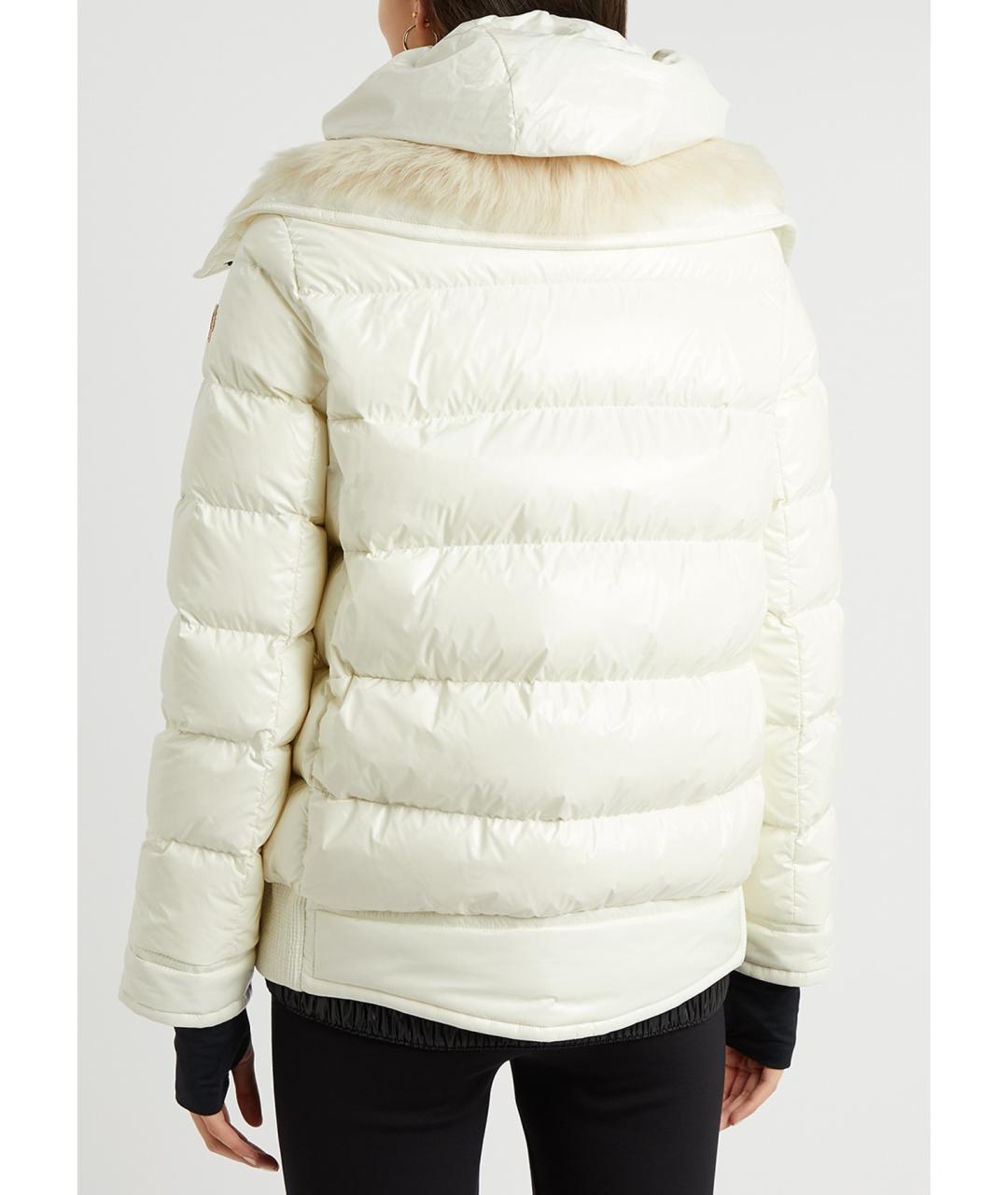 MONCLER GRENOBLE Бежевый пуховик, фото 4