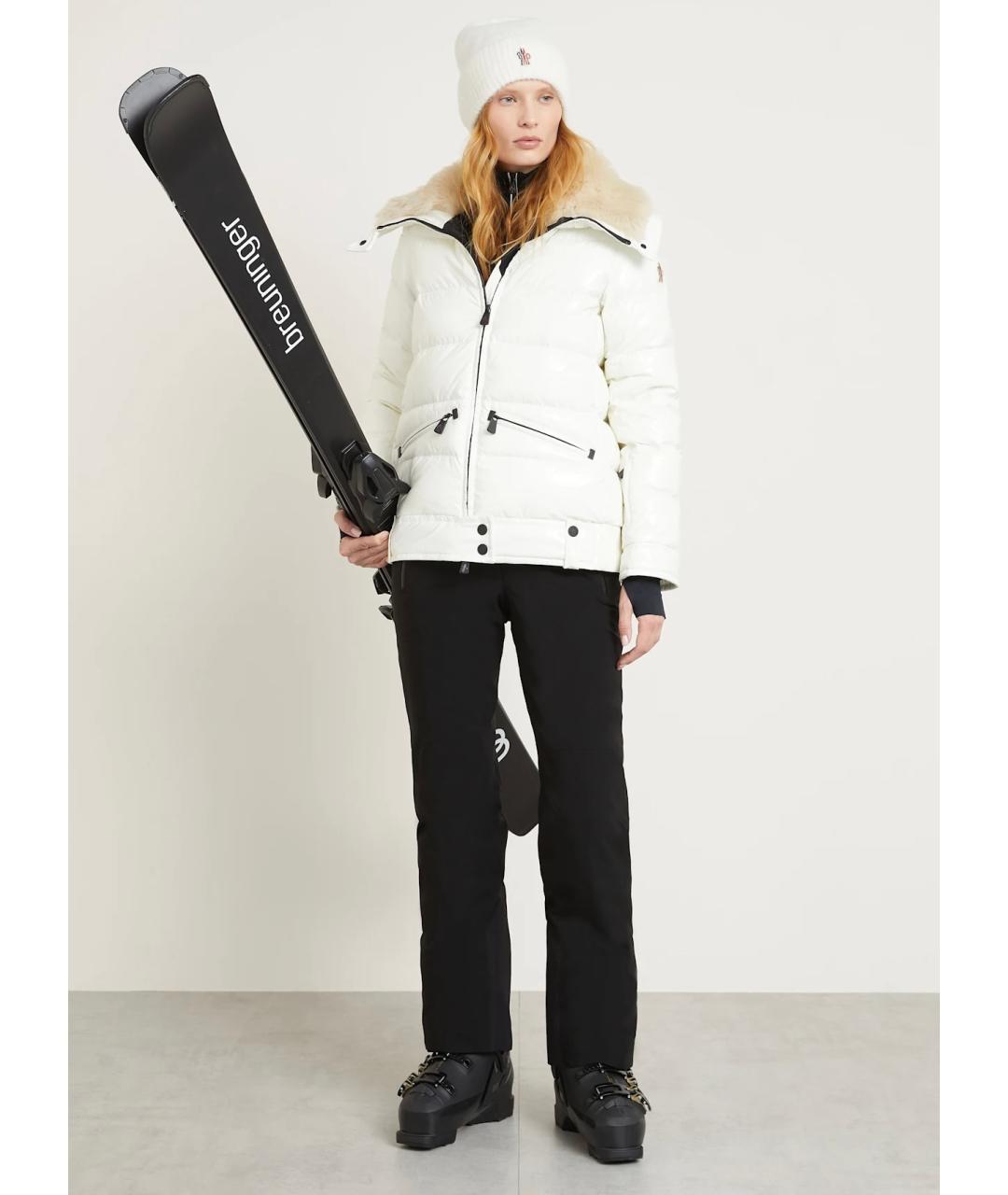 MONCLER GRENOBLE Бежевый пуховик, фото 5