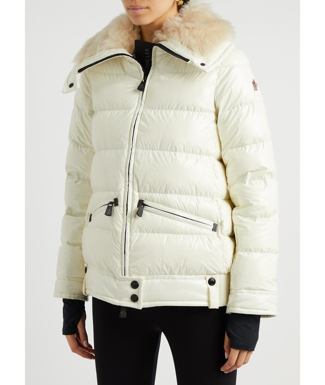 MONCLER GRENOBLE Бежевый пуховик, фото 3