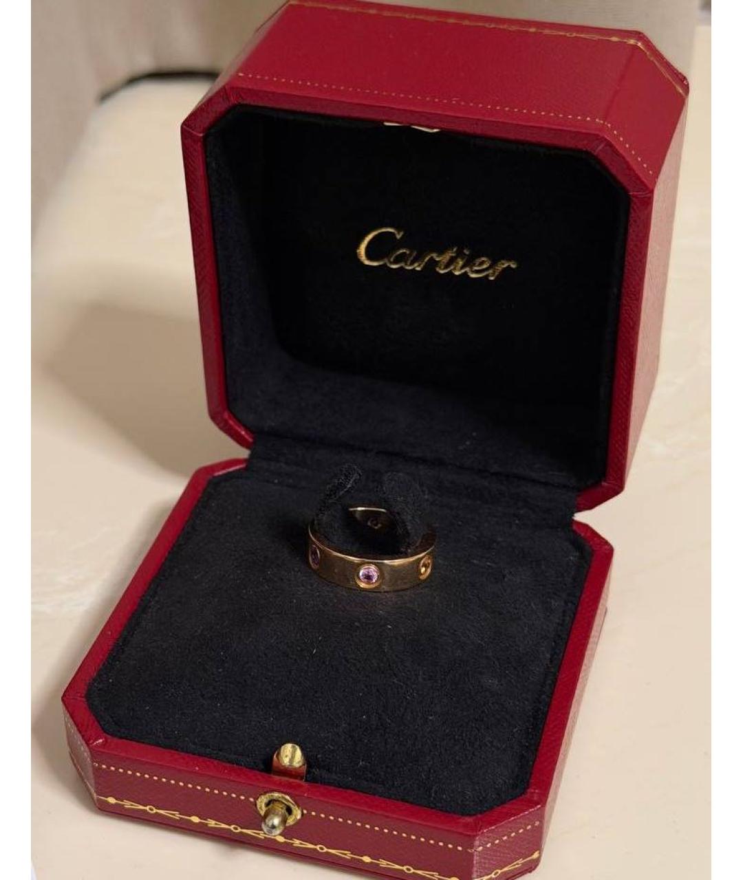 CARTIER Золотое кольцо из розового золота, фото 5