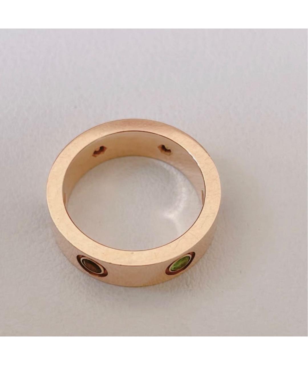 CARTIER Золотое кольцо из розового золота, фото 4