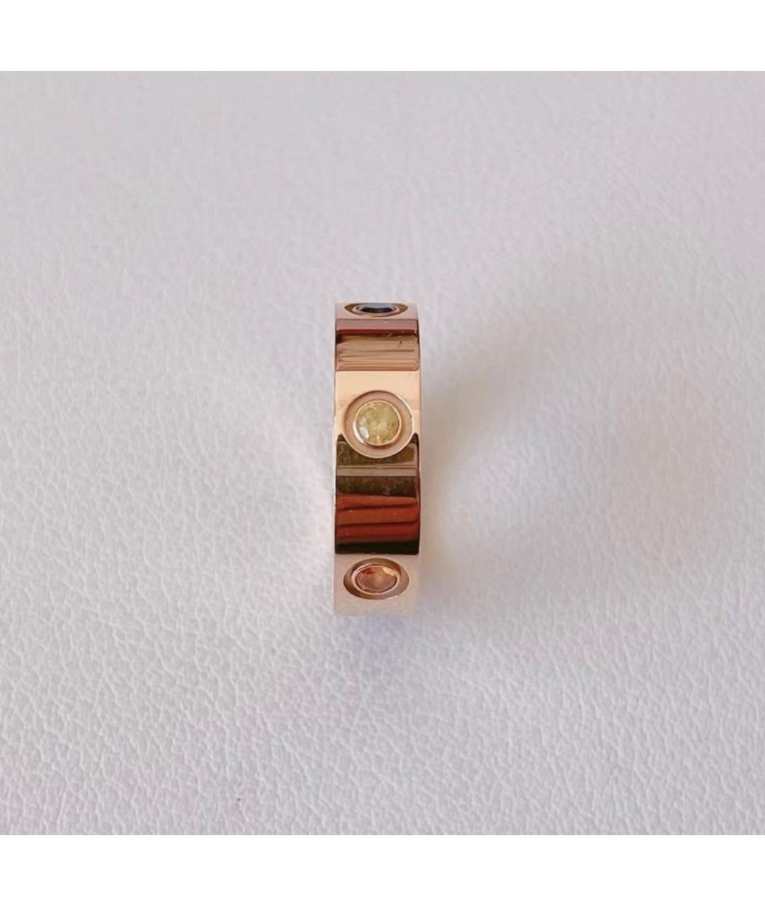 CARTIER Золотое кольцо из розового золота, фото 3