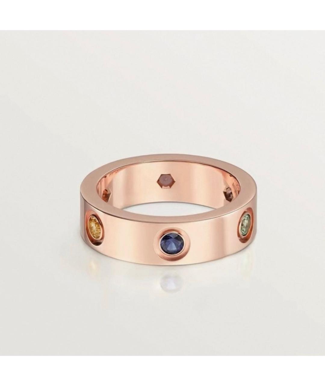 CARTIER Золотое кольцо из розового золота, фото 6