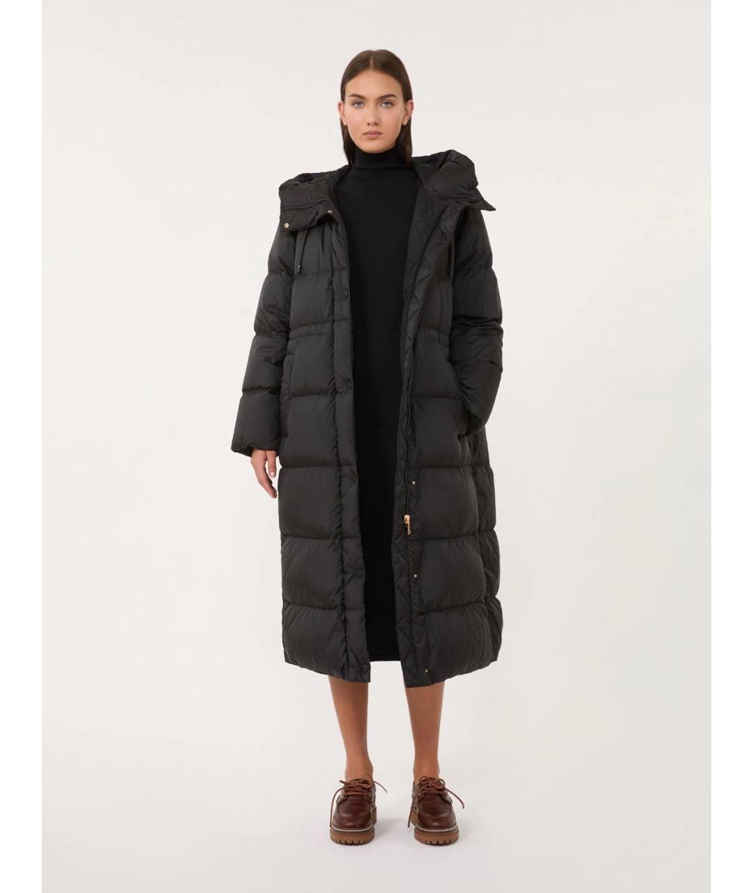 WEEKEND MAX MARA Черный пуховик, фото 4