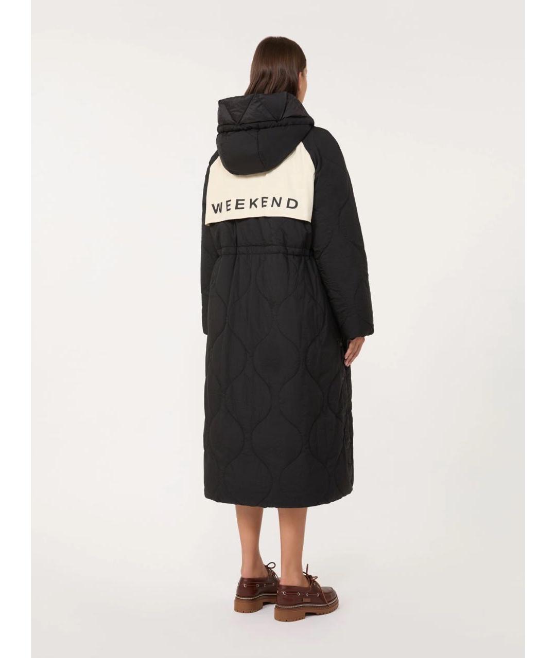 WEEKEND MAX MARA Черный пуховик, фото 2