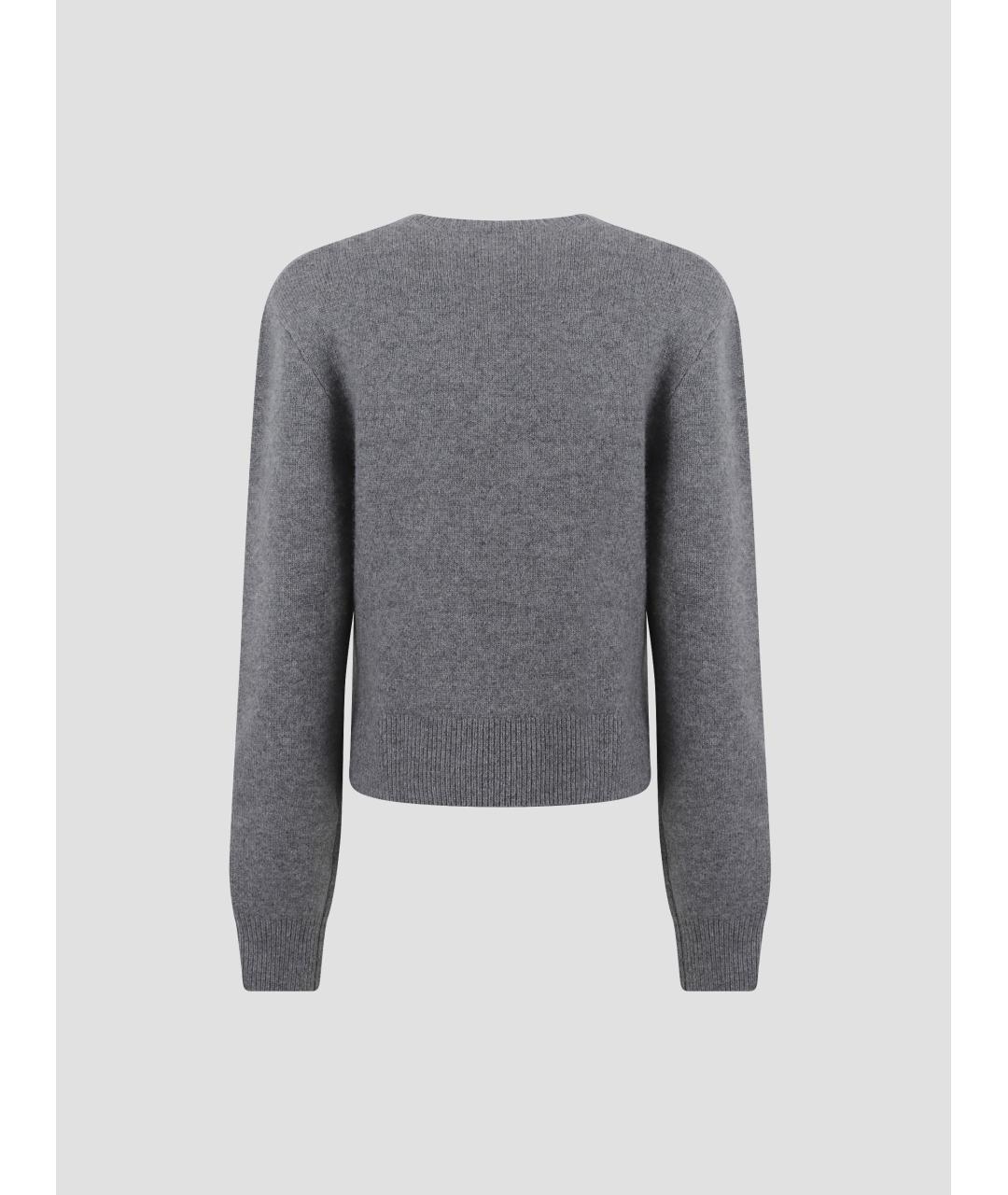 TOTEME Серый кашемировый джемпер / свитер, фото 2