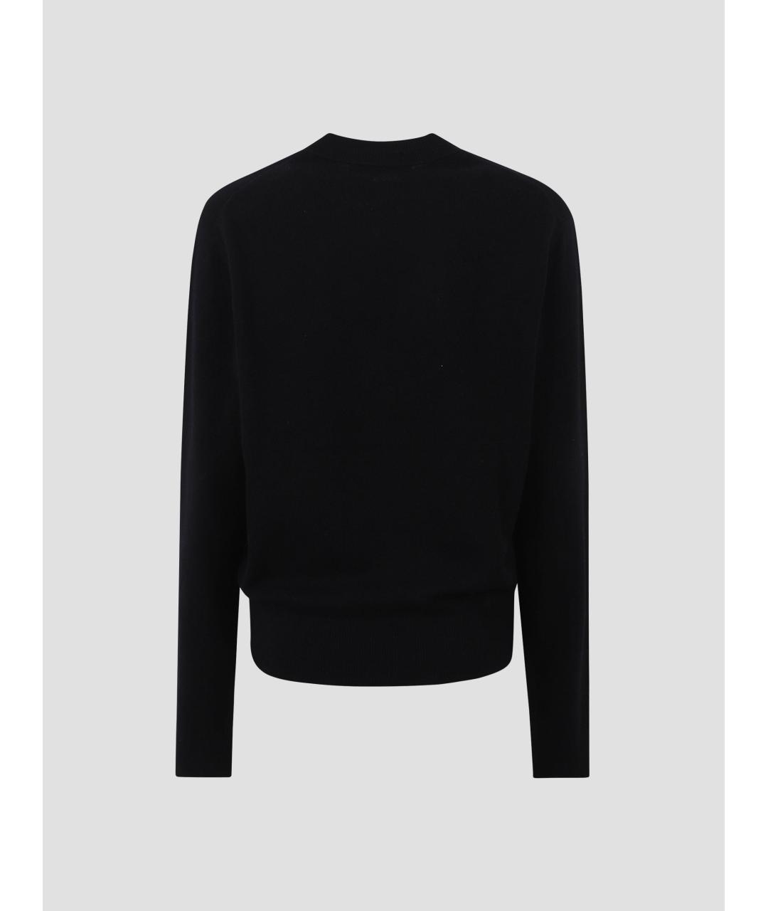 ACNE STUDIOS Черный шерстяной джемпер / свитер, фото 2