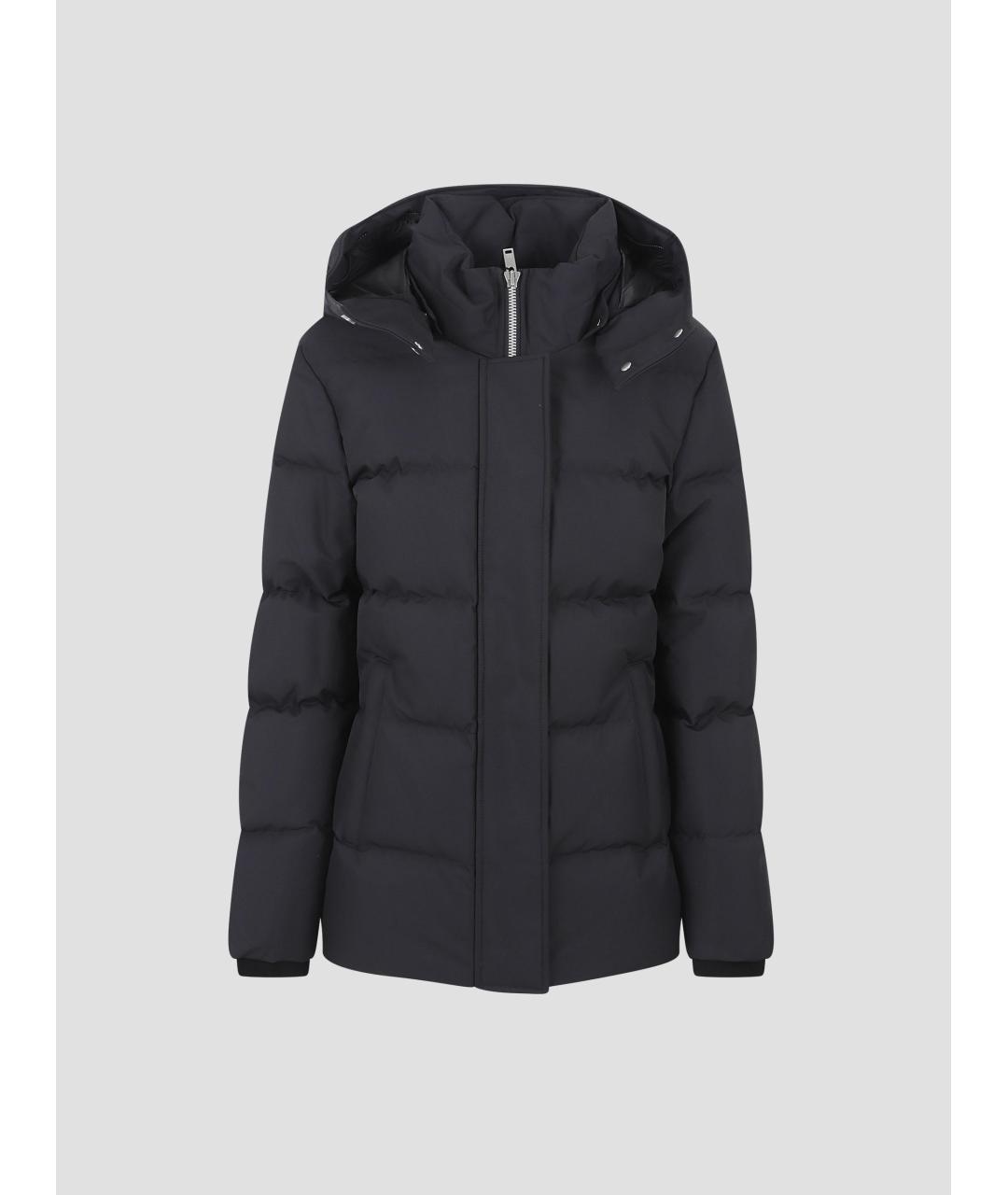 MOOSE KNUCKLES Черный полиэстеровый пуховик, фото 4