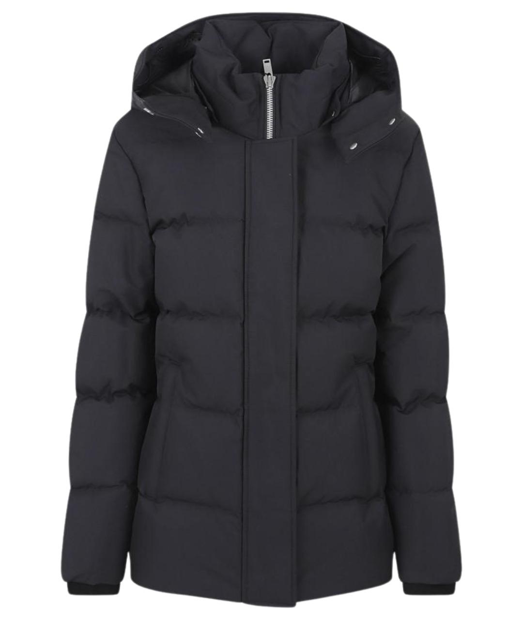 MOOSE KNUCKLES Черный полиэстеровый пуховик, фото 1