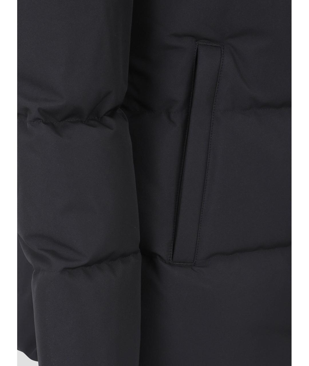 MOOSE KNUCKLES Черный полиэстеровый пуховик, фото 3