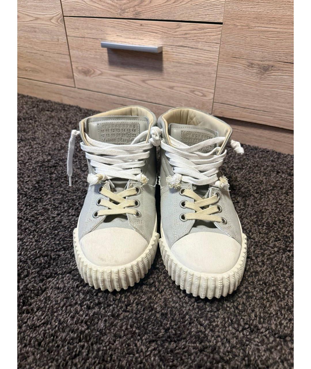 MAISON MARGIELA Мульти высокие кроссовки / кеды, фото 2