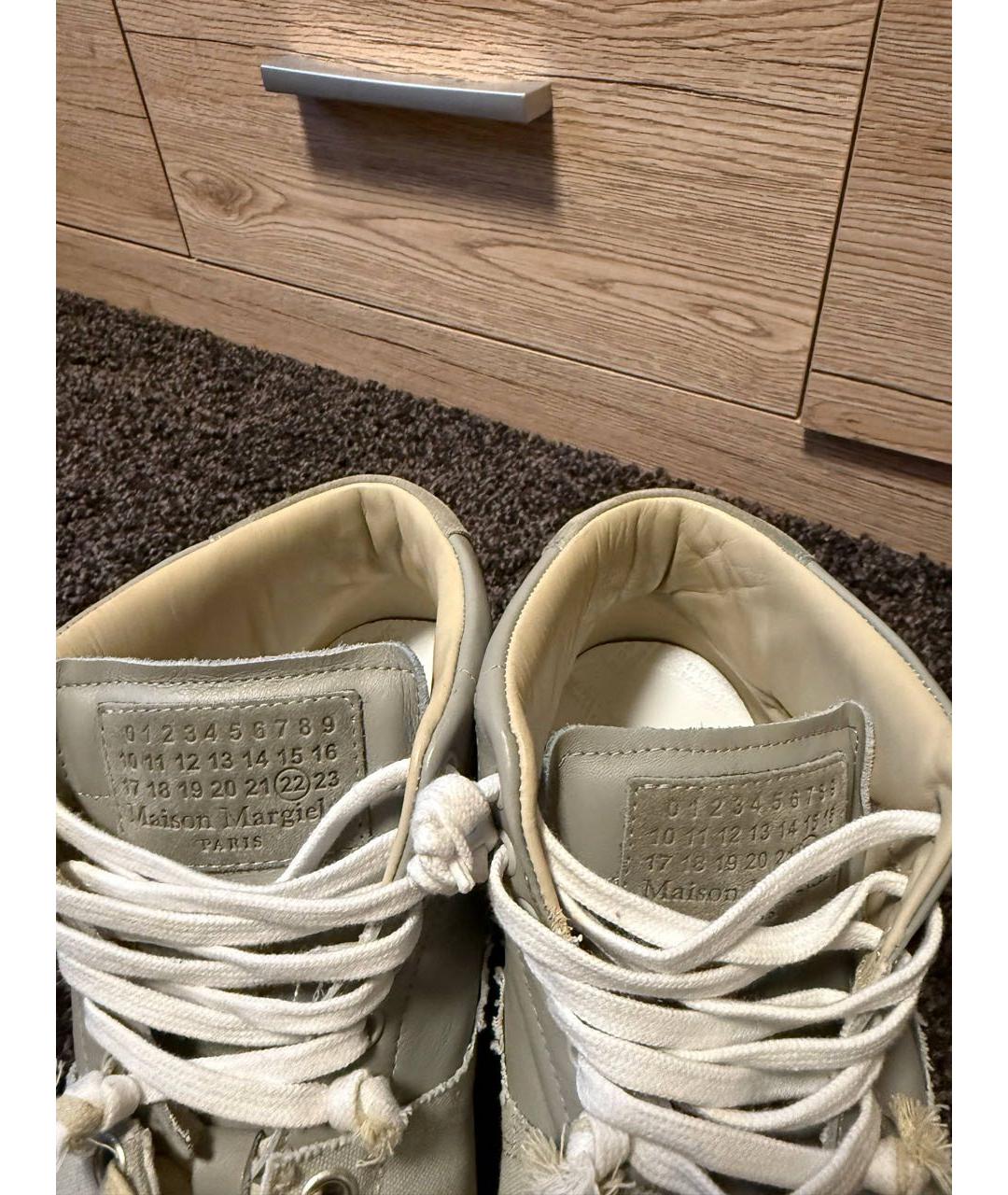 MAISON MARGIELA Мульти высокие кроссовки / кеды, фото 3