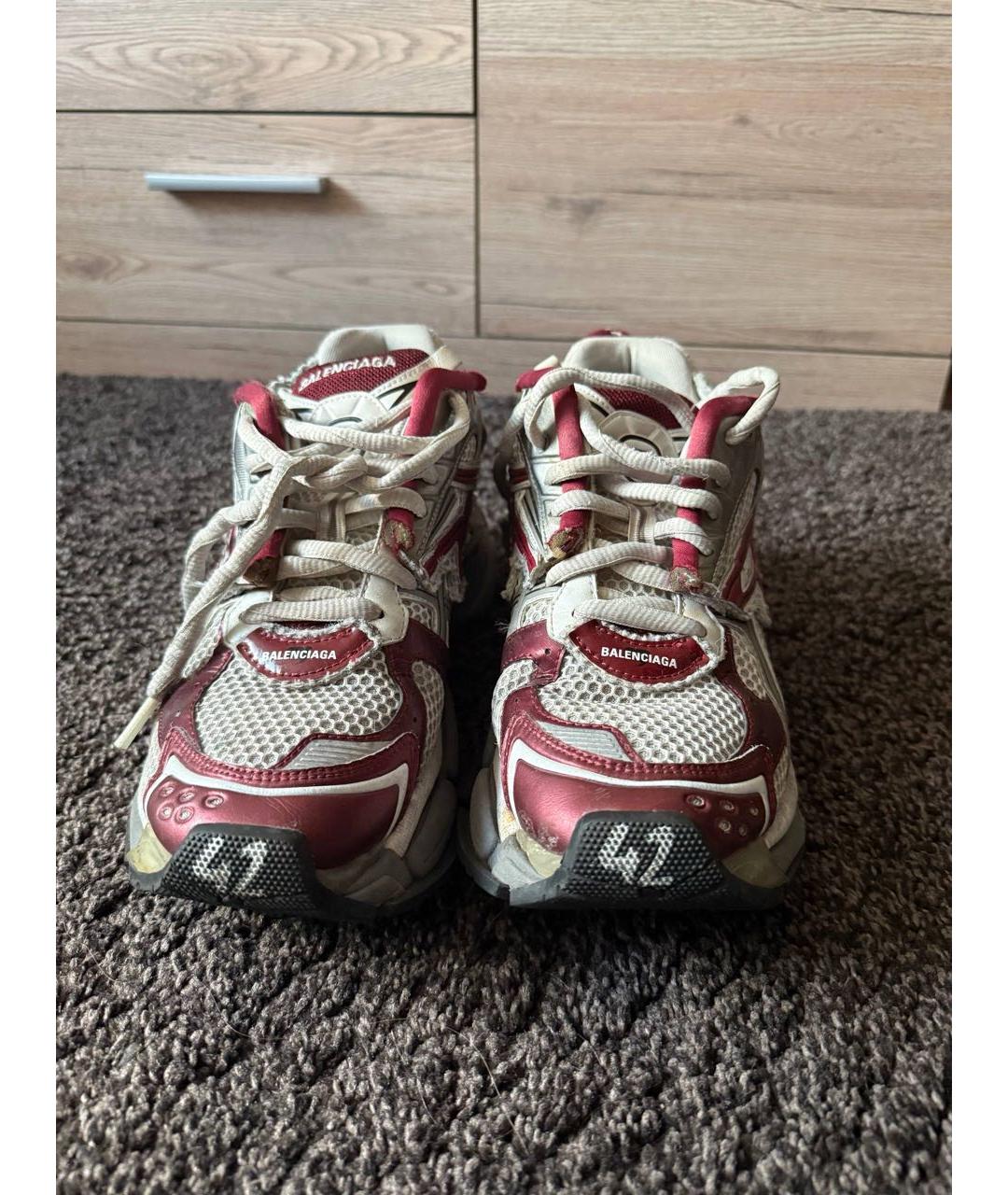 BALENCIAGA Мульти текстильные высокие кроссовки / кеды, фото 2