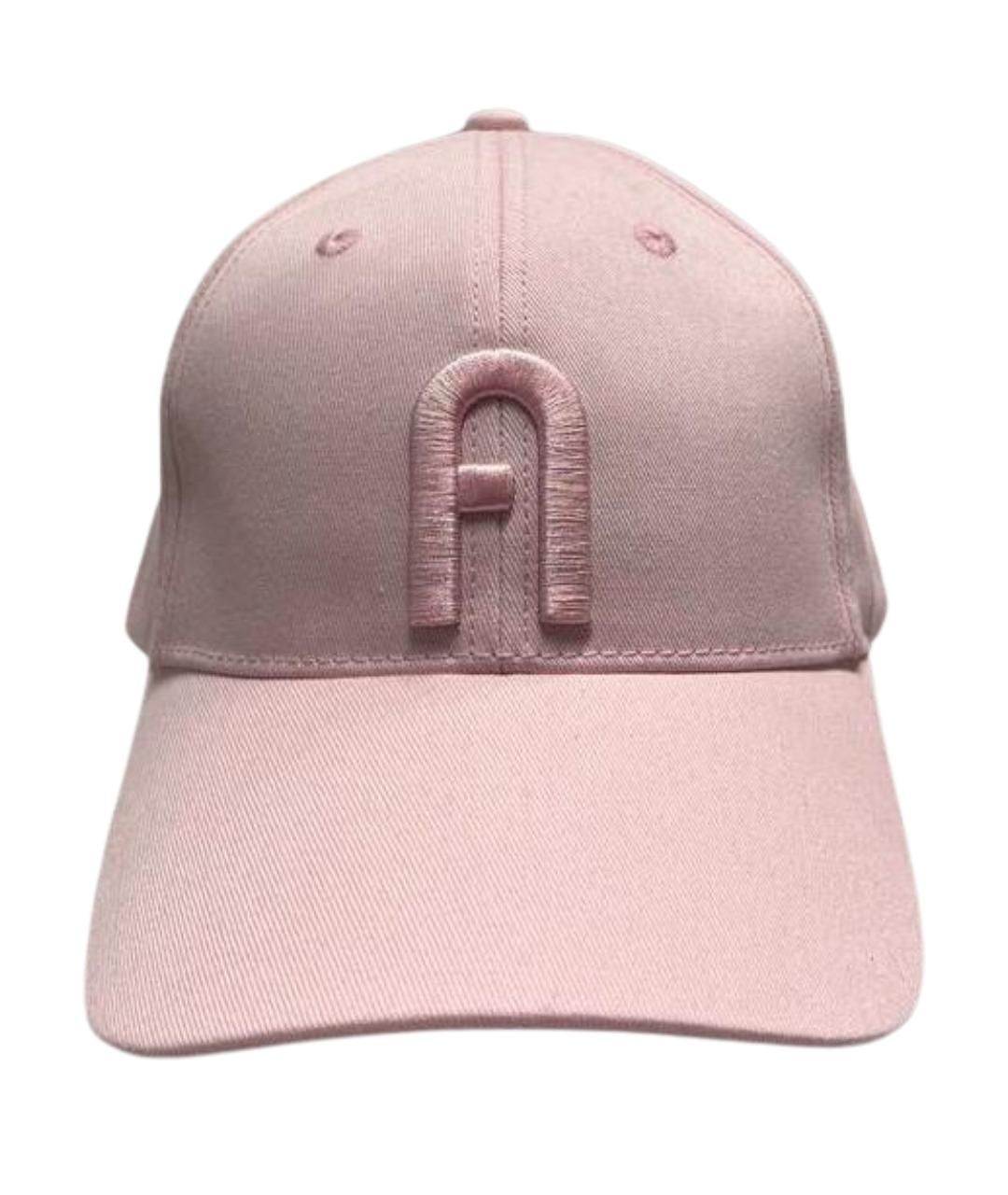 FURLA Розовая хлопковая кепка, фото 1