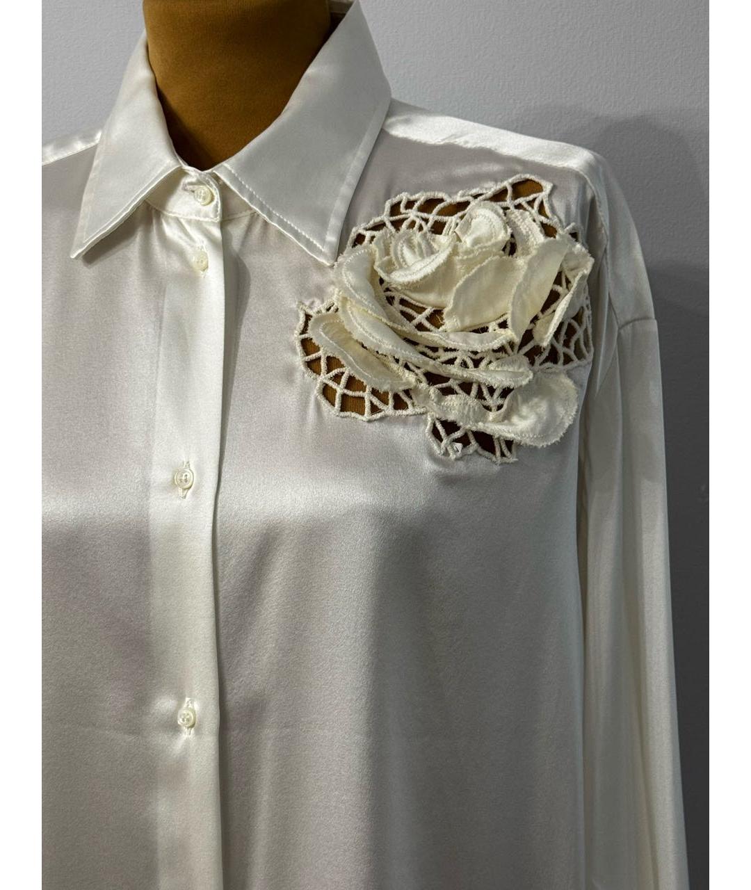 ERMANNO SCERVINO Шелковая блузы, фото 4