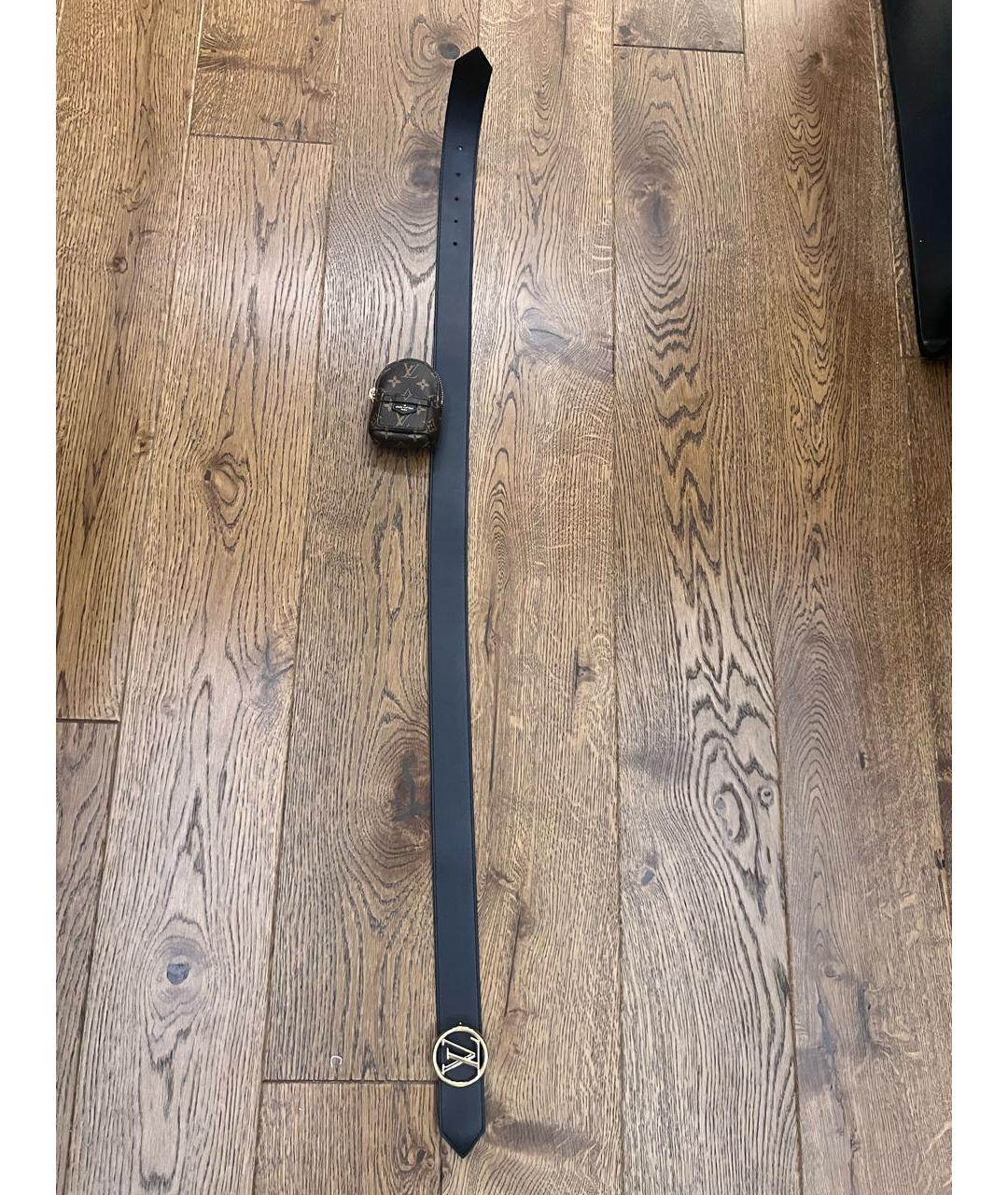 LOUIS VUITTON Коричневый ремень, фото 4