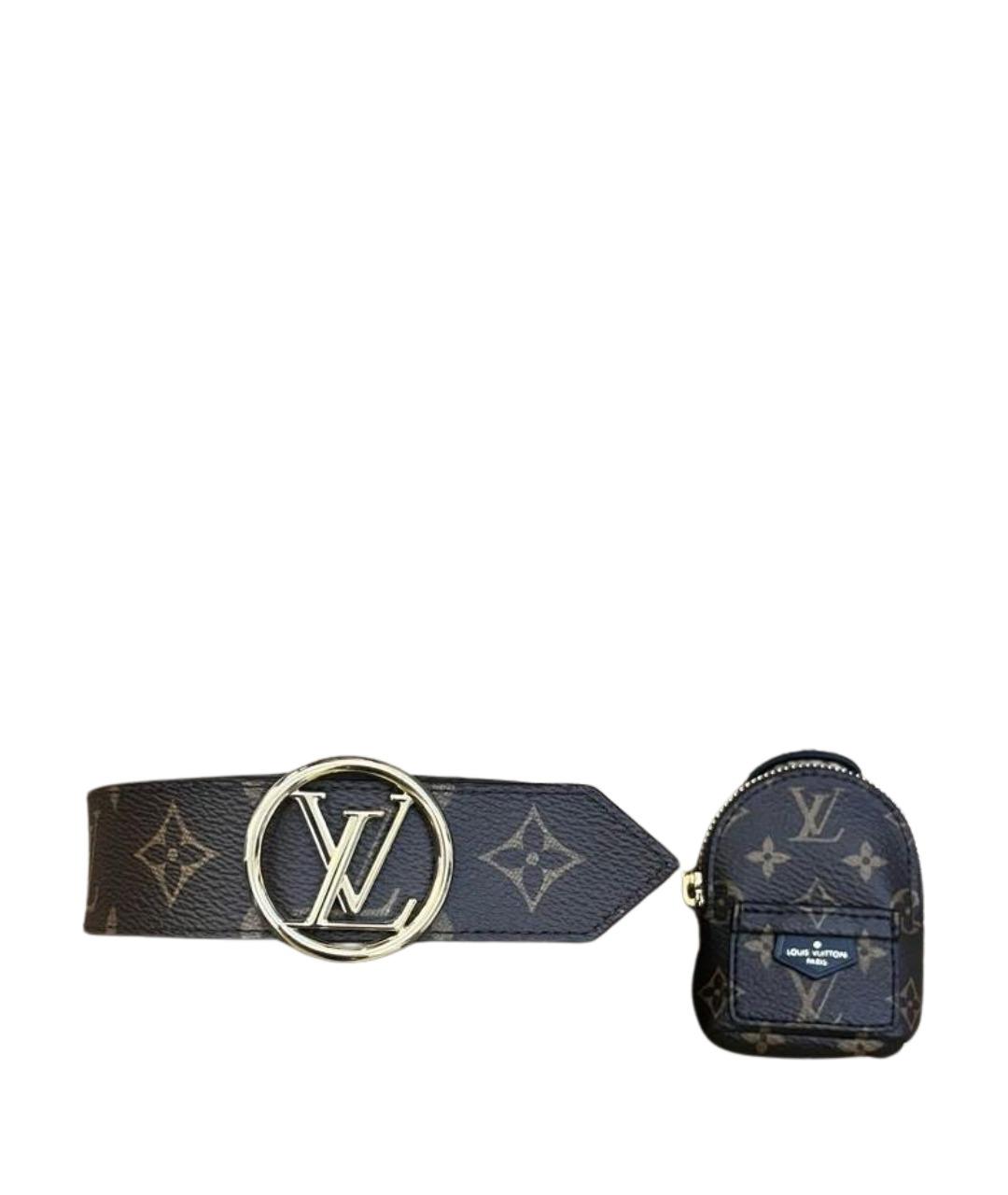 LOUIS VUITTON Коричневый ремень, фото 1