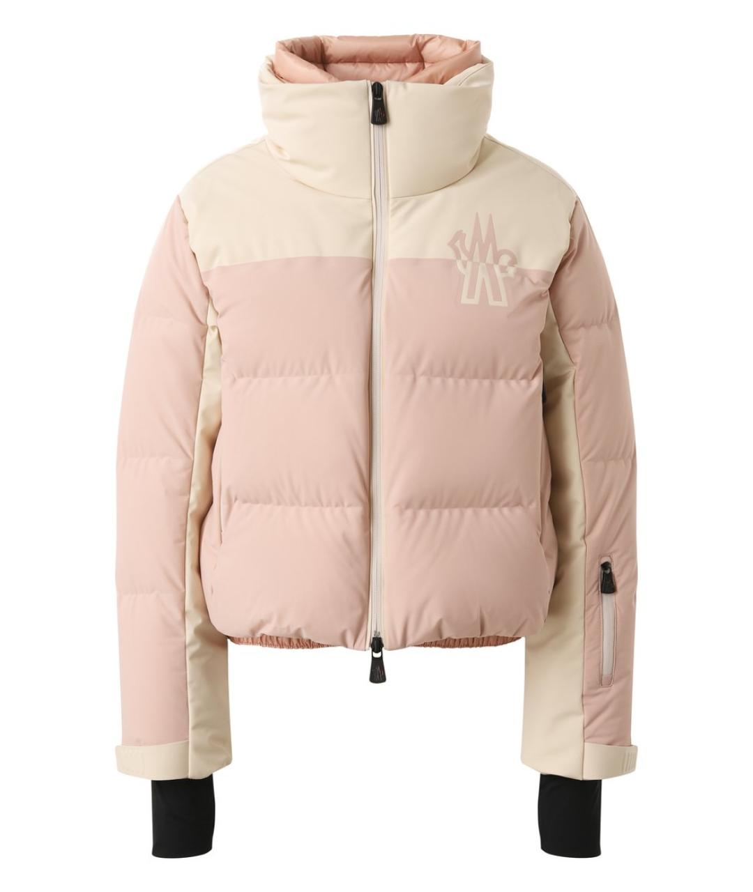 MONCLER GRENOBLE Розовый пуховик, фото 9