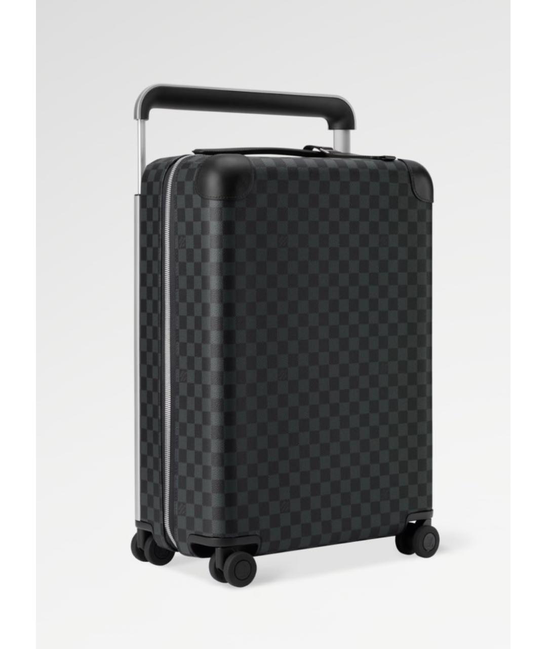 LOUIS VUITTON Антрацитовый чемодан, фото 9