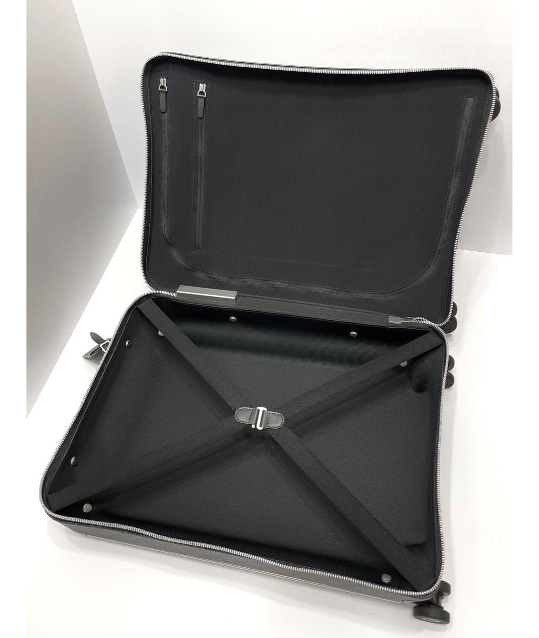 LOUIS VUITTON Антрацитовый чемодан, фото 7