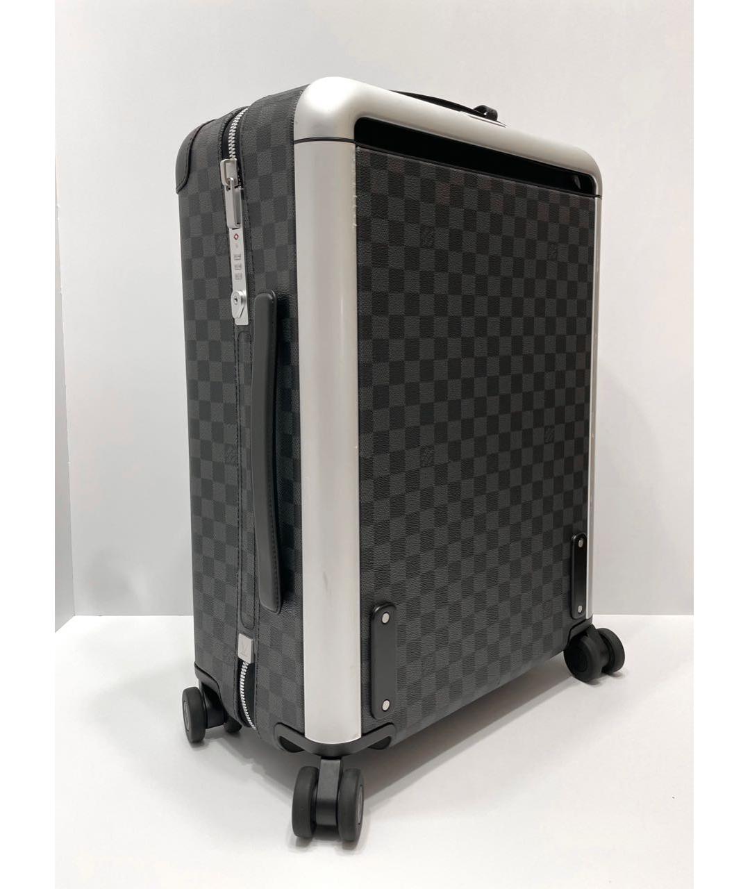 LOUIS VUITTON Антрацитовый чемодан, фото 6