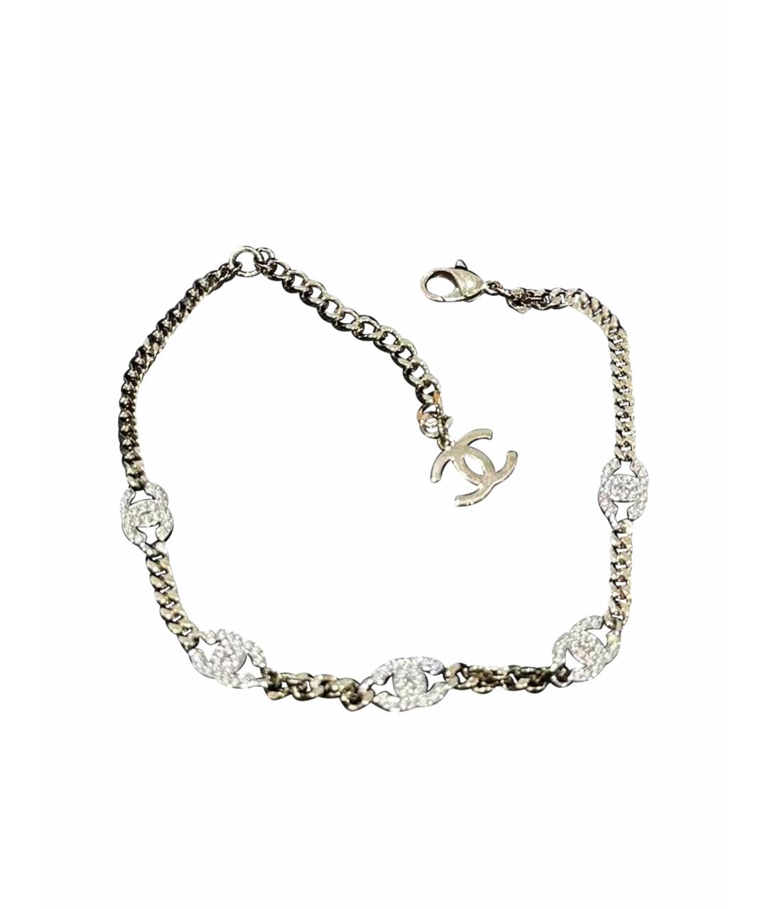 CHANEL Золотое металлическое колье, фото 1