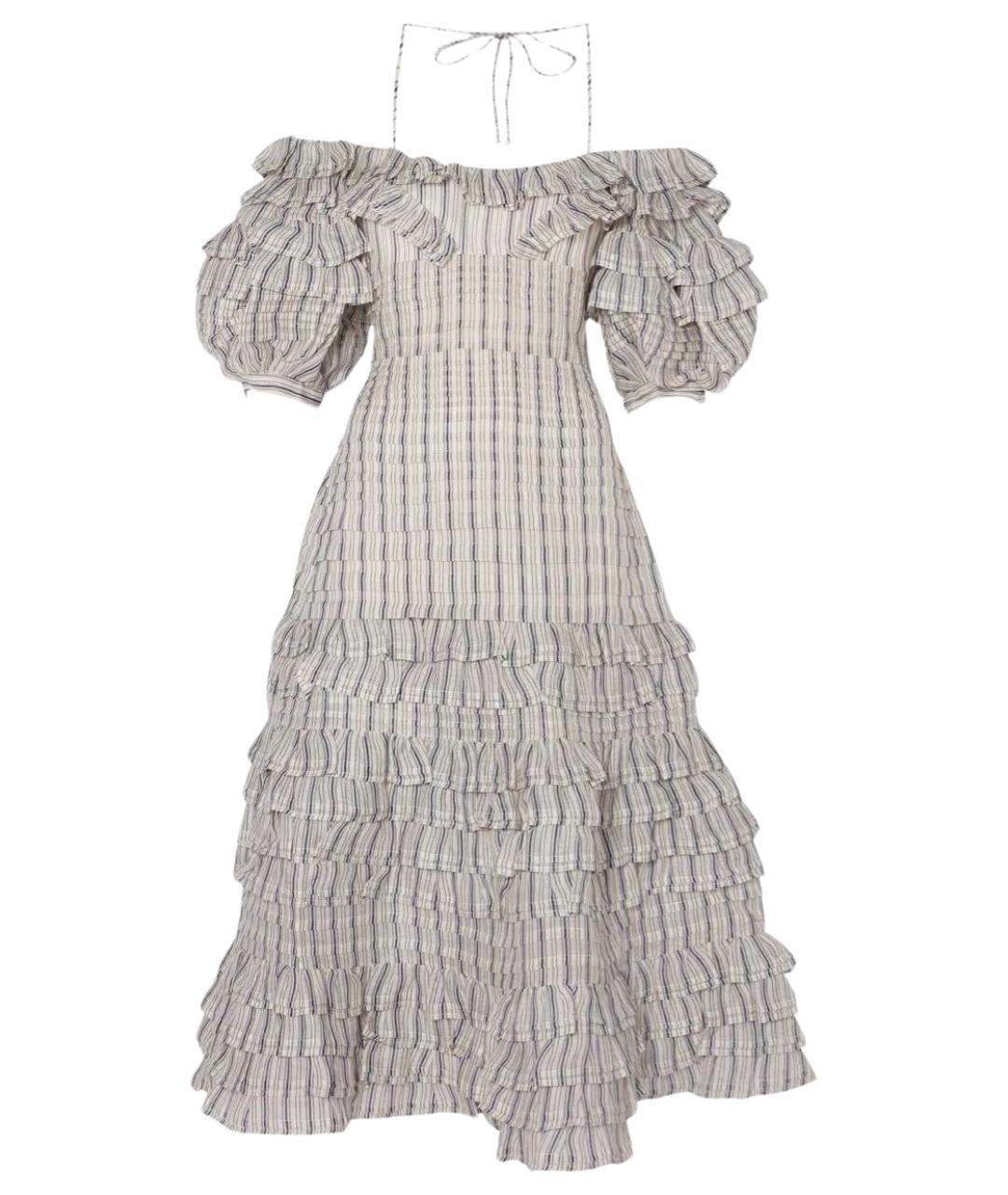 ZIMMERMANN Мульти льняной сарафан, фото 1