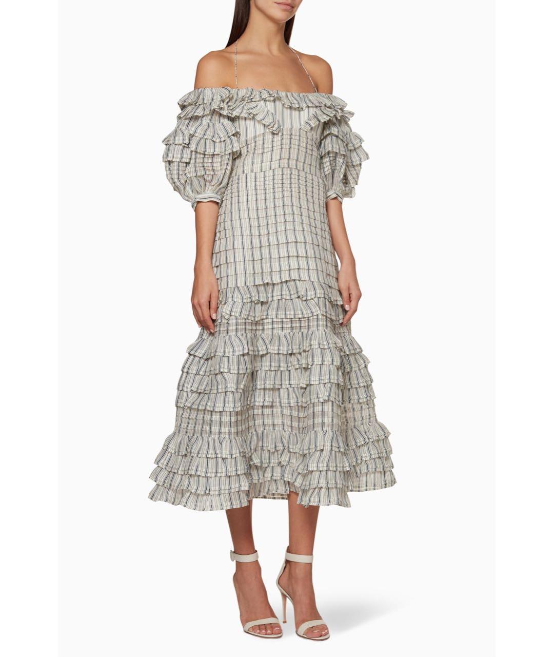 ZIMMERMANN Мульти льняной сарафан, фото 7