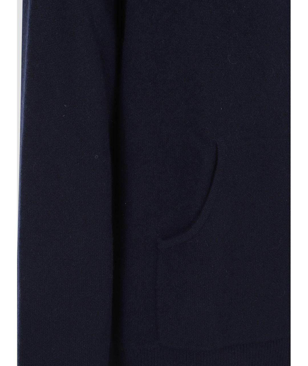 ACNE STUDIOS Темно-синий атласный джемпер / свитер, фото 3