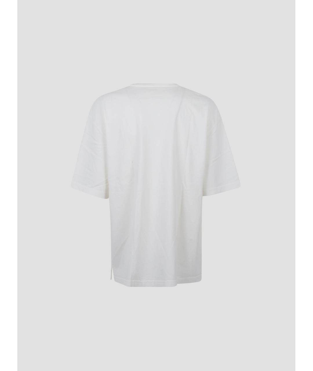 LEMAIRE Белая хлопковая футболка, фото 2