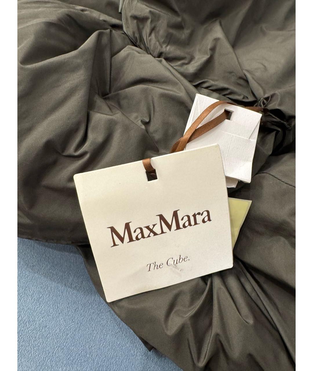 MAX MARA THE CUBE Хаки пуховик, фото 5