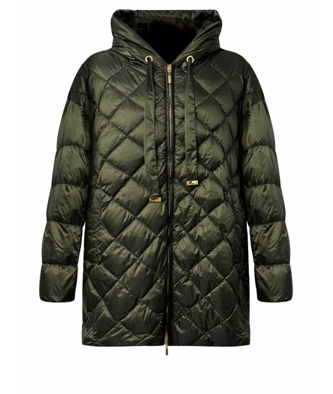 MAX MARA THE CUBE Хаки пуховик, фото 1