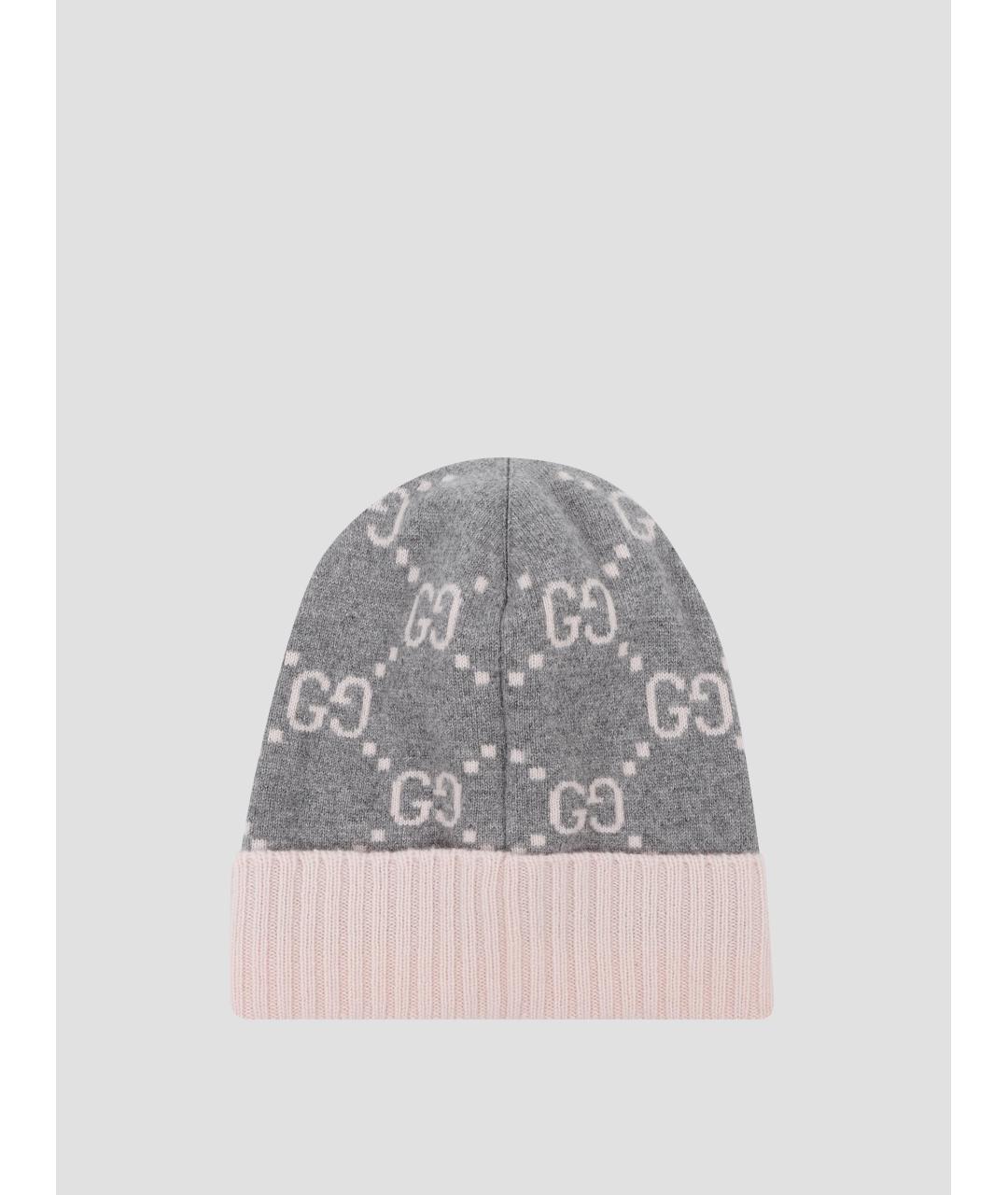 GUCCI Мульти кашемировая шапка, фото 2