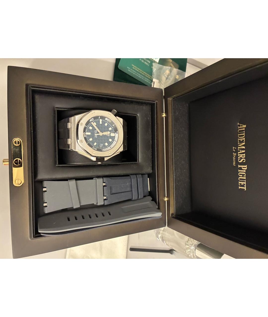 Audemars Piguet Серебряные металлические часы, фото 2