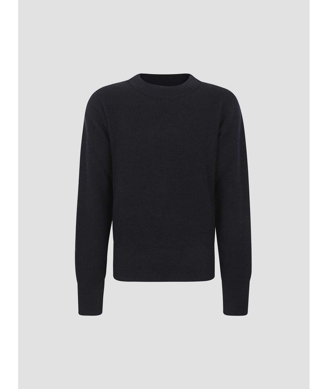 LEMAIRE Черный шерстяной джемпер / свитер, фото 4