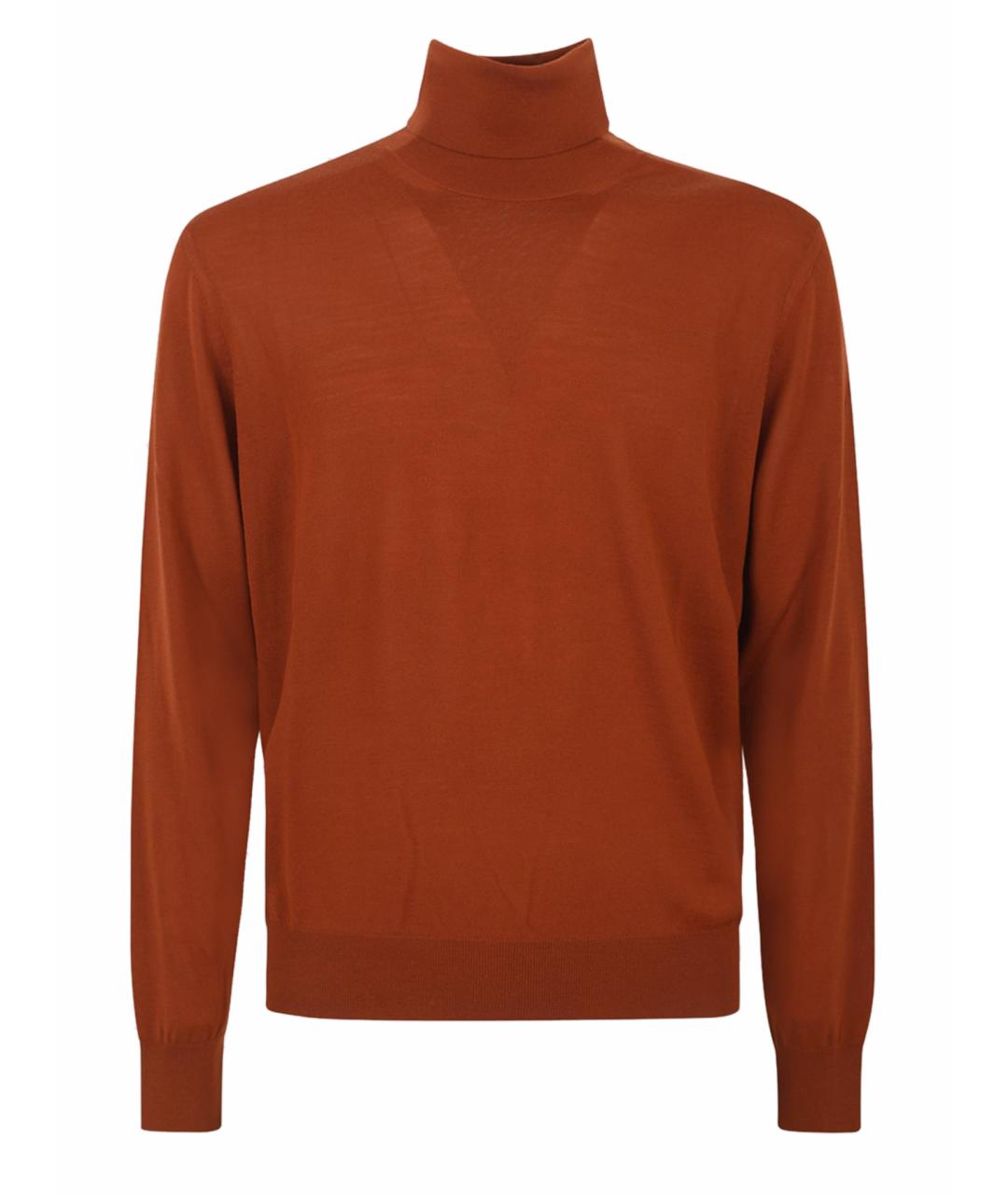 SAINT LAURENT Красный шерстяной джемпер / свитер, фото 1