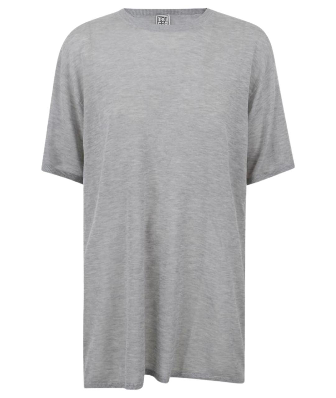 TOTEME Серая футболка, фото 1